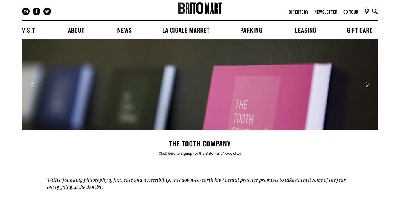 The Tooth Company - britomart.org